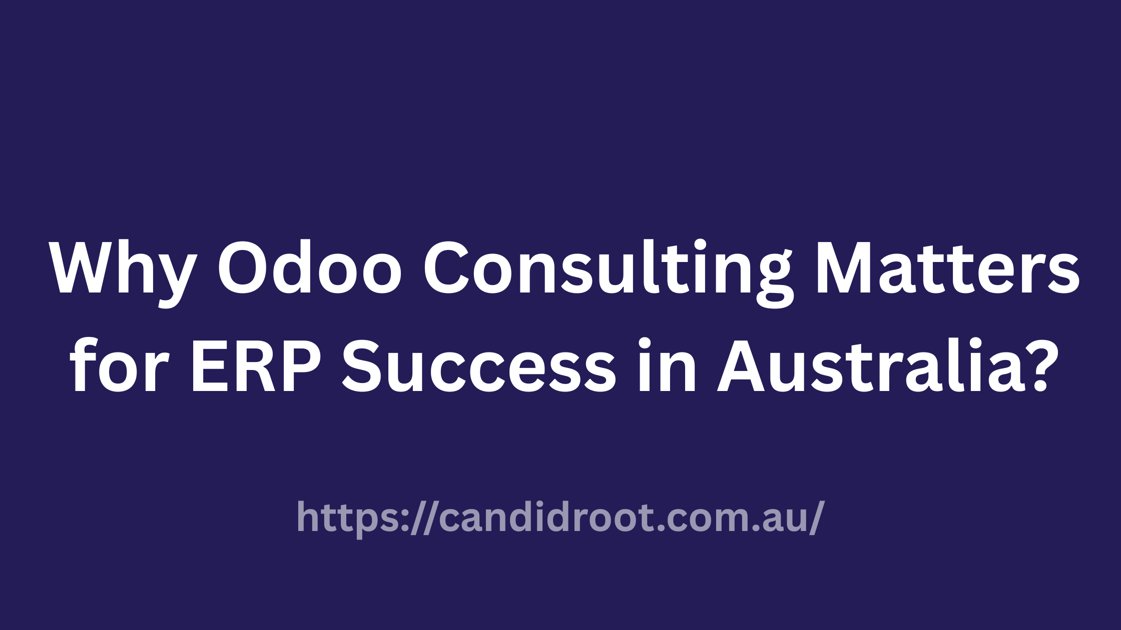 Odoo Consulting